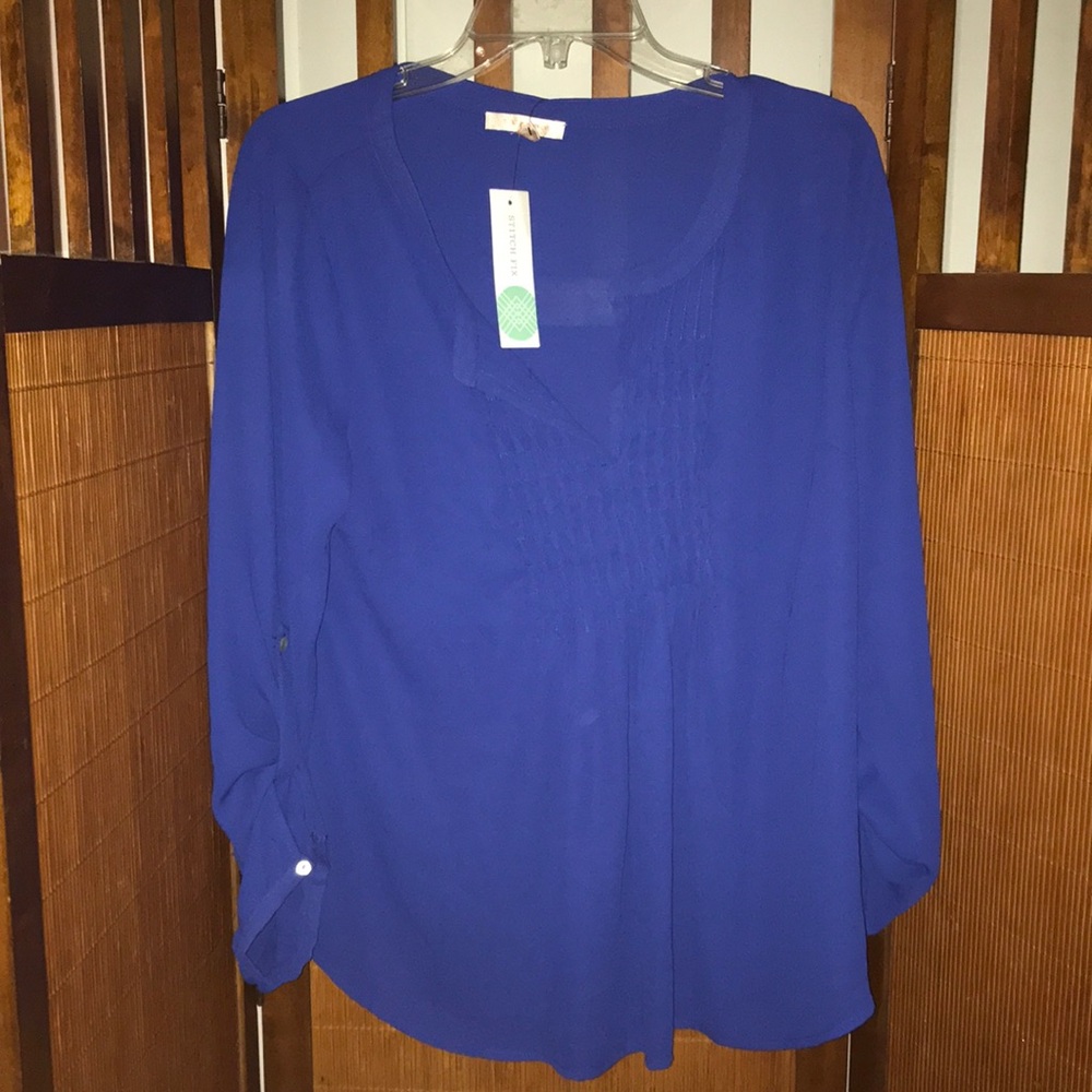 Skies‎ Are Blue Shirt L NWT